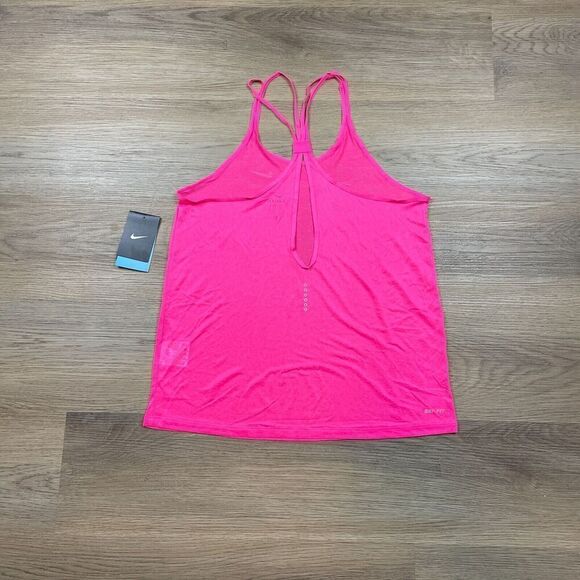 Nike Tank Top Womens Small Pink Gym Active Training Lightweight - Picture 4 of 8
